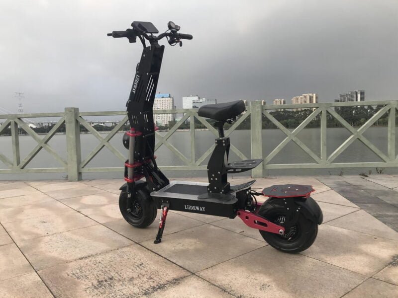 Double motor electric scooter