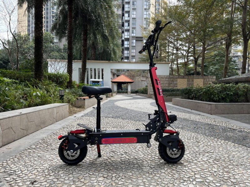 High speed electric scooter