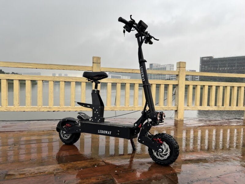 Electric scooter assembly line