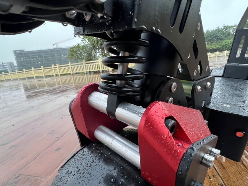 automatic folding scooter