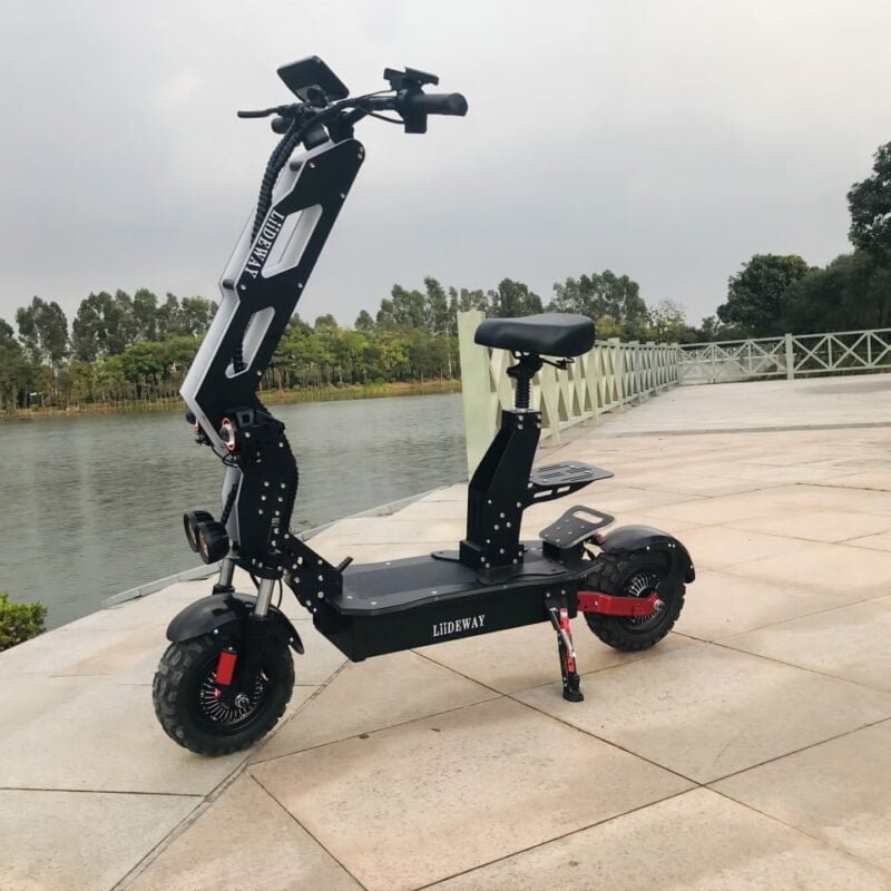 kick scooter with seat for adults