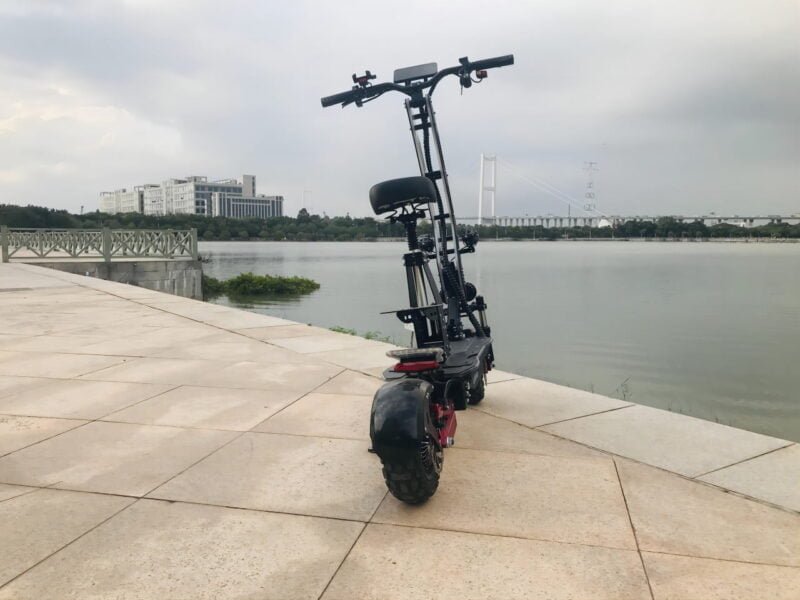 3 wheel electric scooter with seat for adults