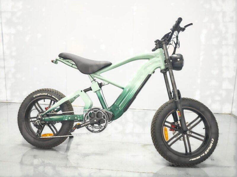 Folding 20-inch fat tire e-bike