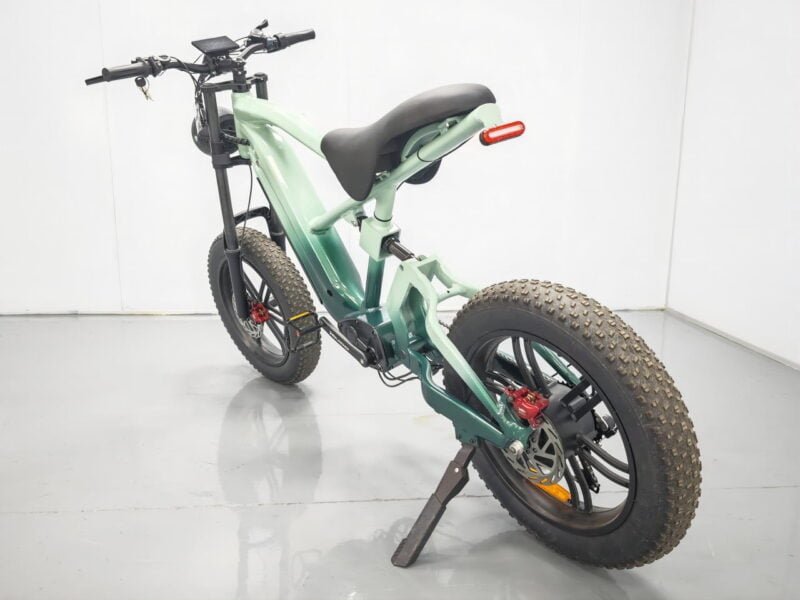 20-inch fat tire e-bike with suspension