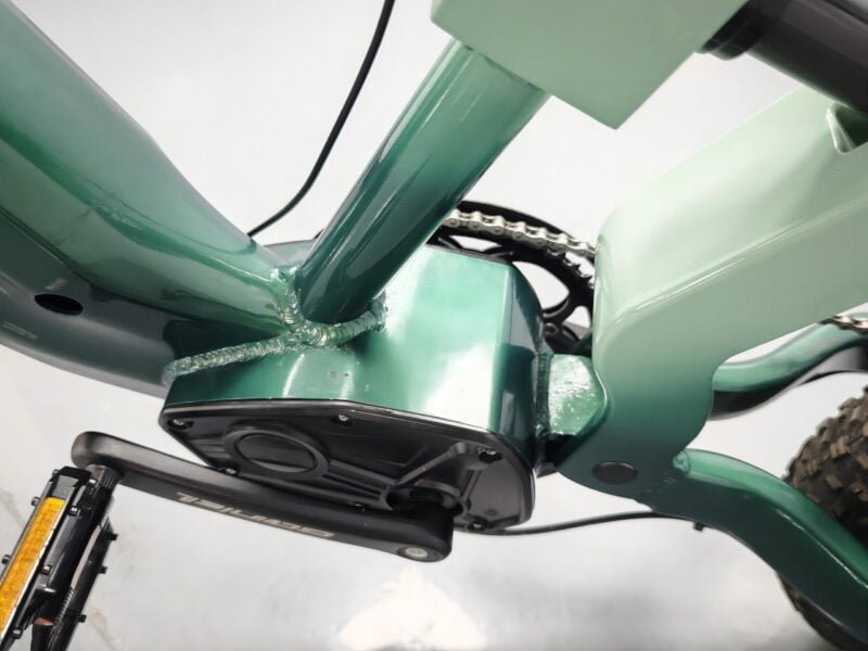 Lightweight 20-inch fat tire e-bike