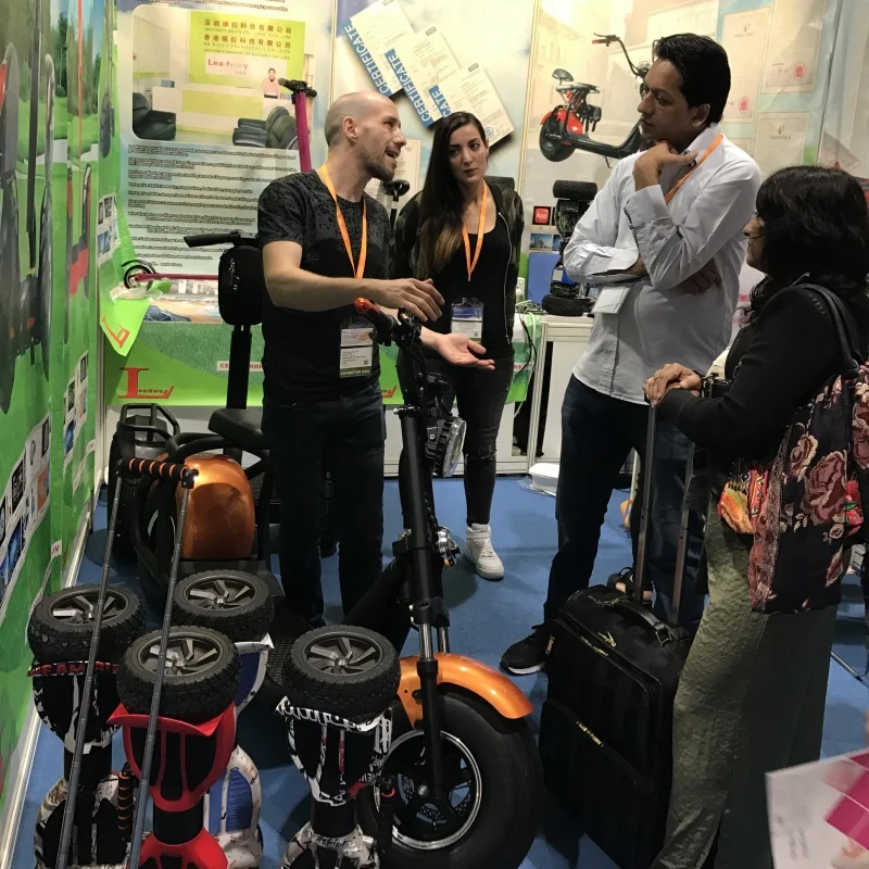 electric scooter exhibition