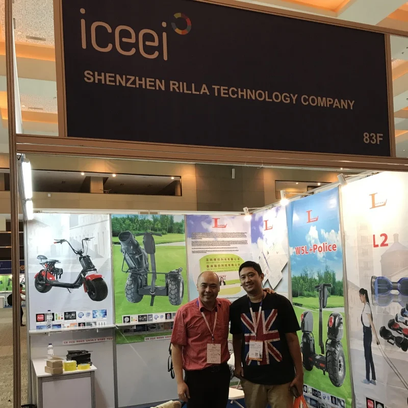 electric sooter ICEEI exhibition